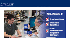 Desktop Screenshot of ameristarhvac.com