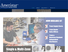 Tablet Screenshot of ameristarhvac.com